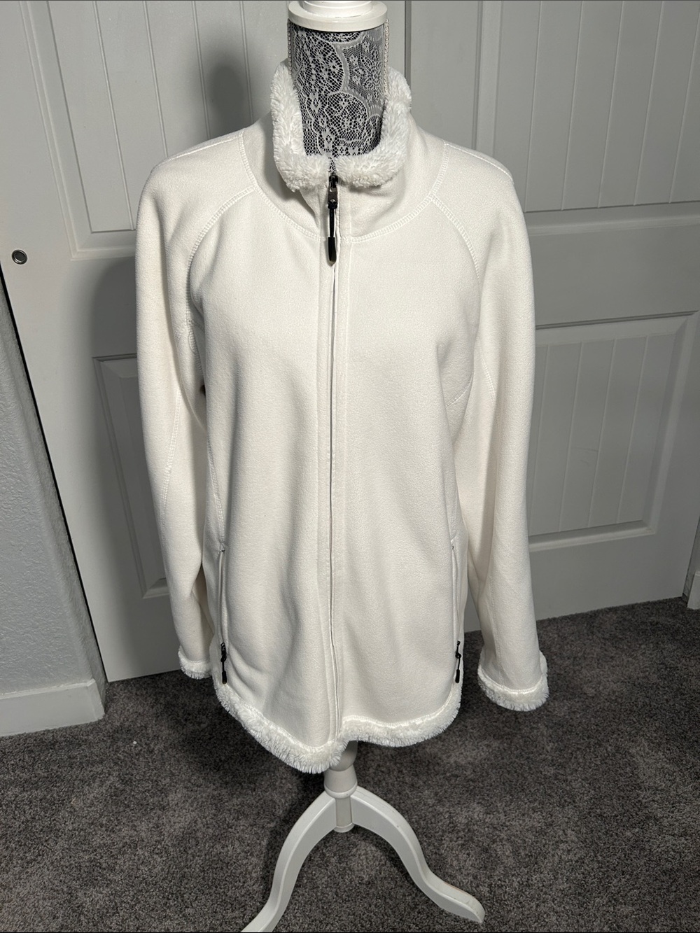 Green Tea Full-Zip Fleece Jacket XXL